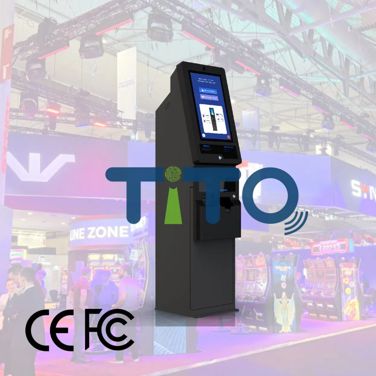 All-in-One Redemption Kiosk for Skill Games Smart Tito Machine Directly Sell by China Factory