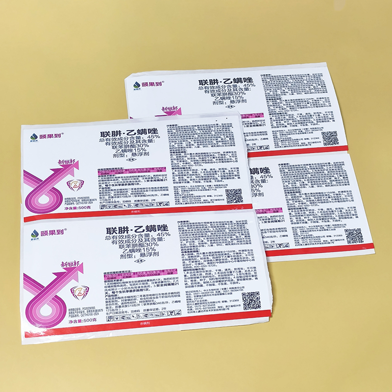 Hot Sale Synthetic Paper Self Adhesive Label Sticker with Matte Glossy Finish