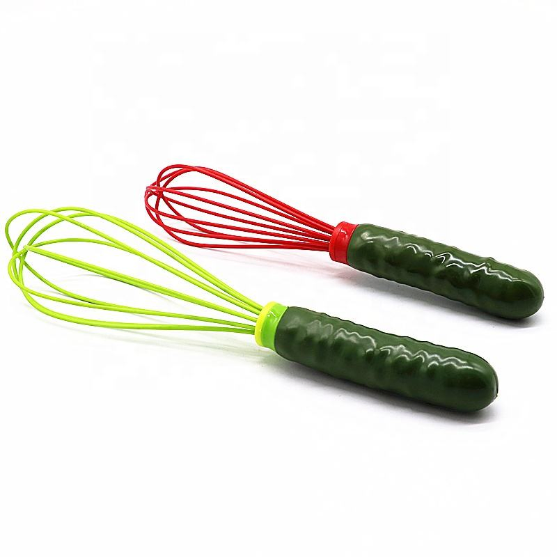 Manual Hand 5 Wire Silicone Coating Egg Mixer Egg Whisk Egg Beater