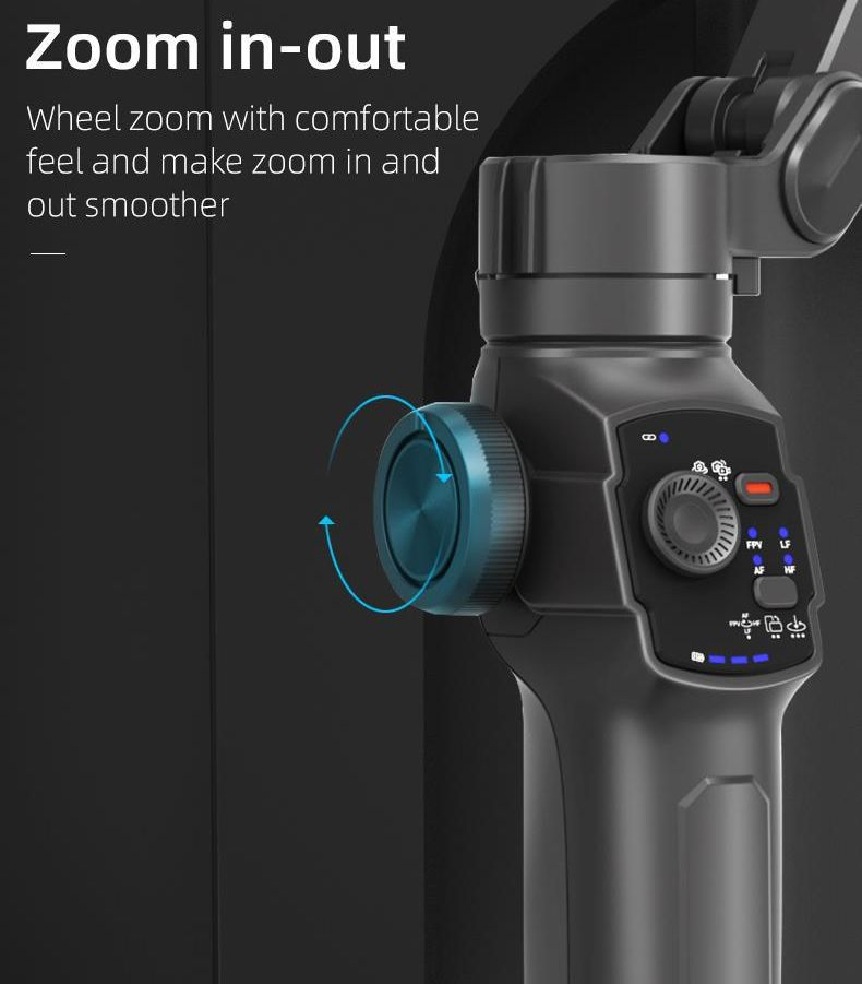 Стабилизатор для телефона L9 с трекингом лица и объекта