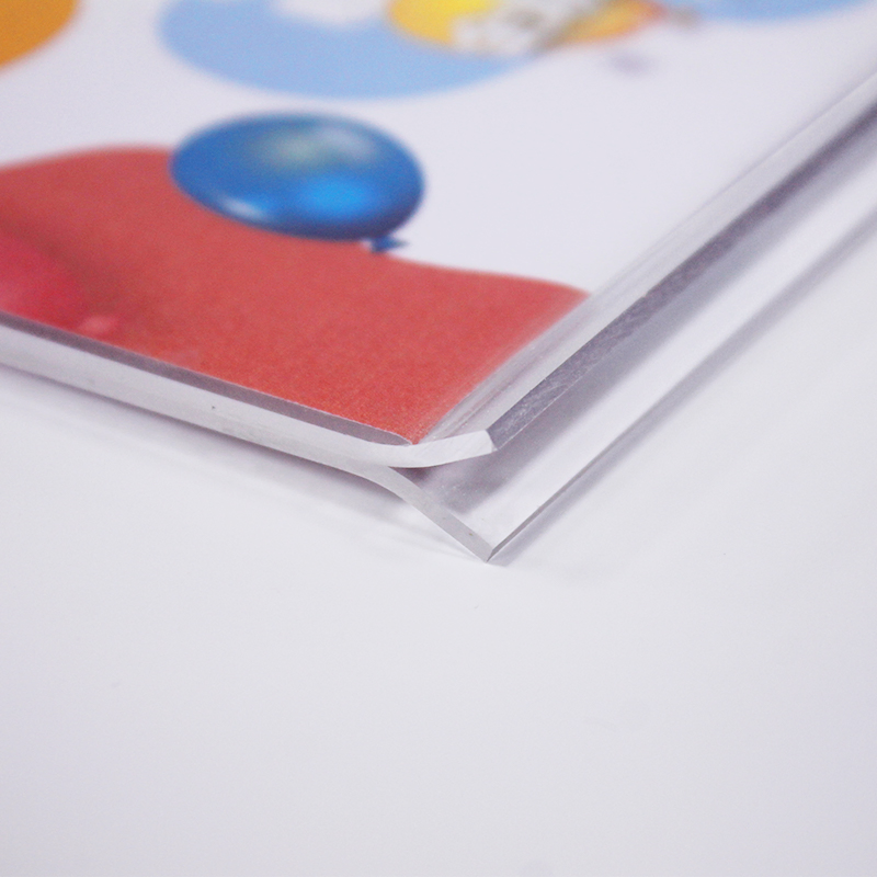 Transparent A4 A5 A6 Acrylic Menu Card Price Label Display Holder