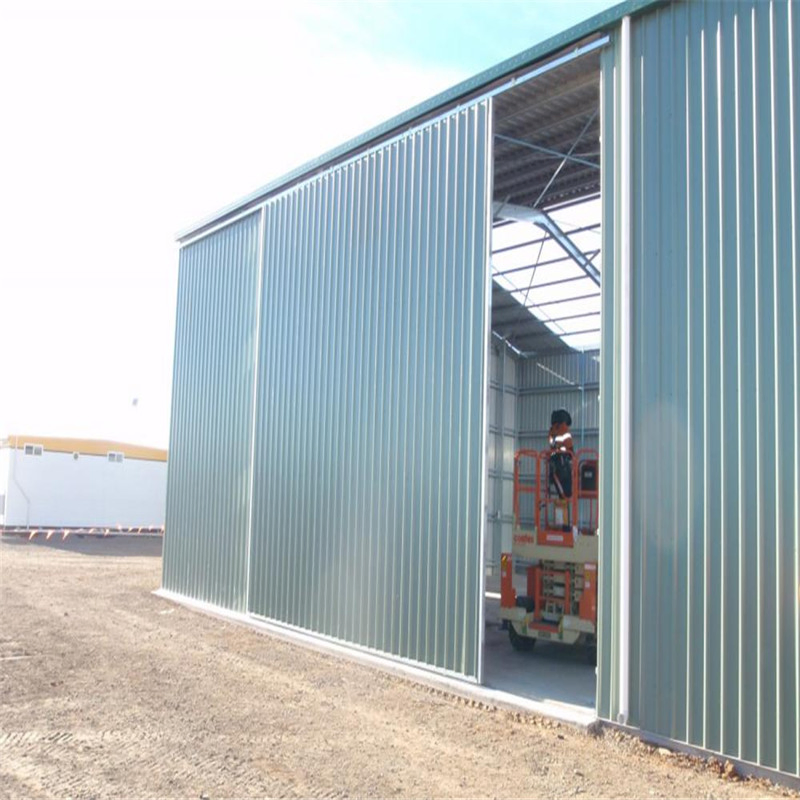 Galvanized Steel Material Door Panel 50mm Industrial Sliding Door Supplier