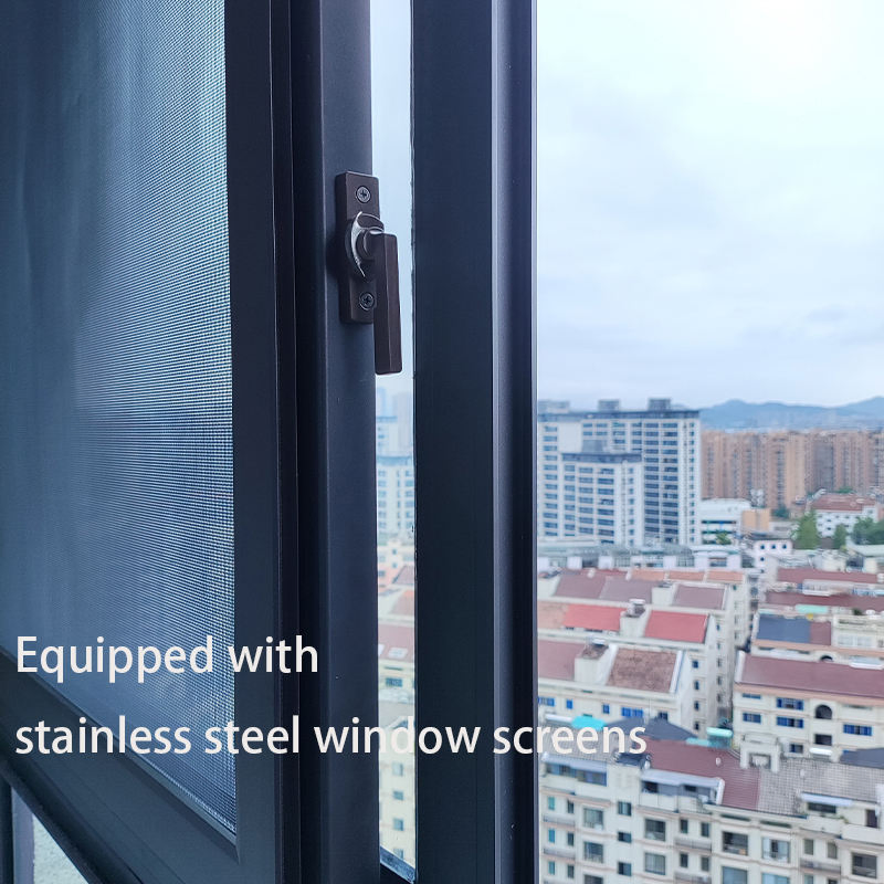 MID-End Aluminum Window Frame Double Glass ODM Glass Aluminium Sliding Windows and Door for House