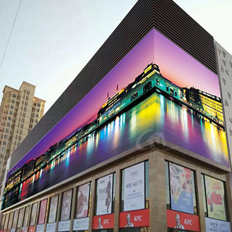 Naked-Eye 3D P10 Giant Advertising Display Screen Price Pantalla Exterior Waterproof Billboard