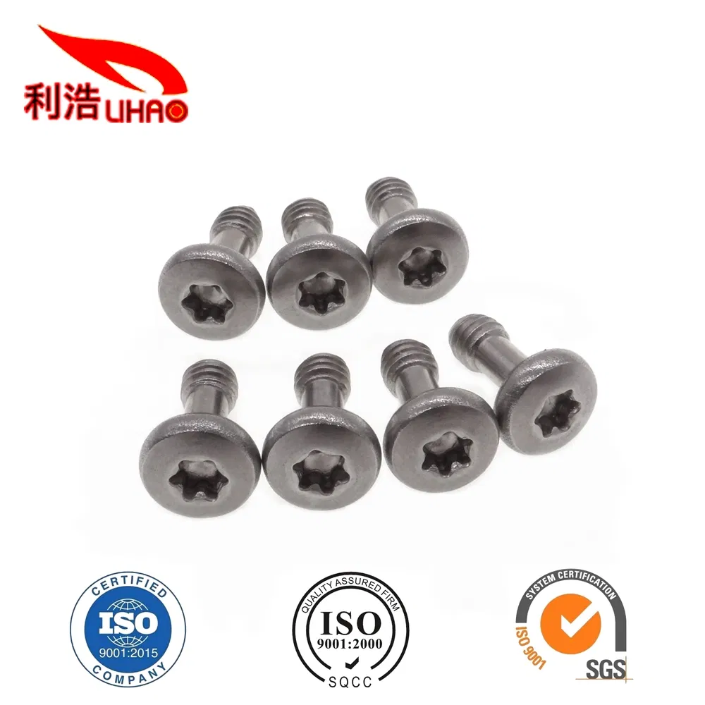 Heat Set Round Head Knurled Captive Screw