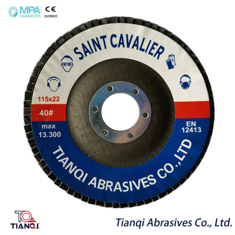 Customied 125X22 40# Flap Disc Abrasive Flap Disc for Abrasive Tool