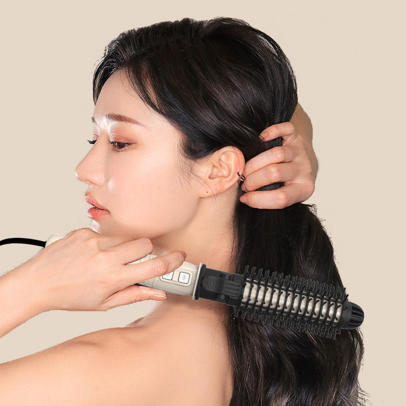 New Type of Automatic Left and Right Rotation Large Wave Curling Iron, Portable, Detachable, Controllable Speed, Customized Wholesale