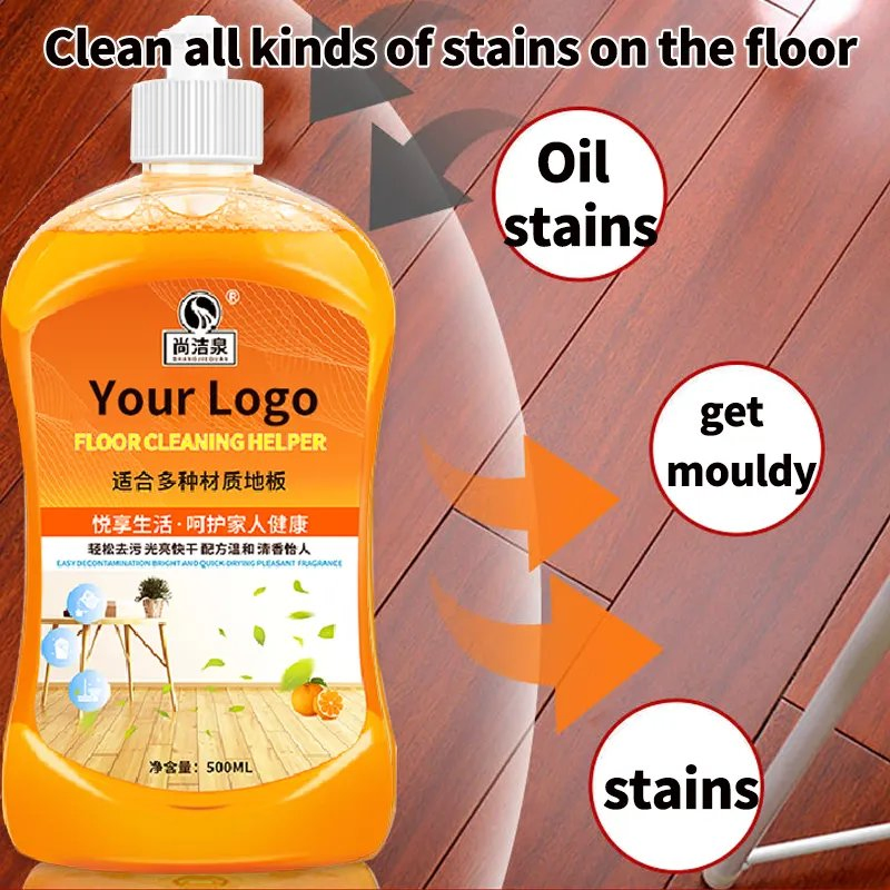 Eco-Friendly 500ml Floor Cleaner for Deep Ceramic Marble Shine
