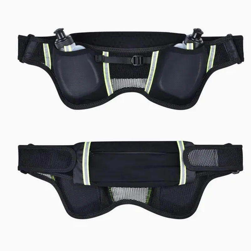Hydration Belt with Bottle Holder for Running Water Bottle Belt for Women and Men Belt Bag for Any Size Phone Tg007_1