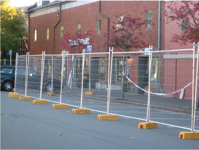 Easily Assembled Waterproof Customized Eco-Friendly Australia Temporary Fence Temp Fence Panels