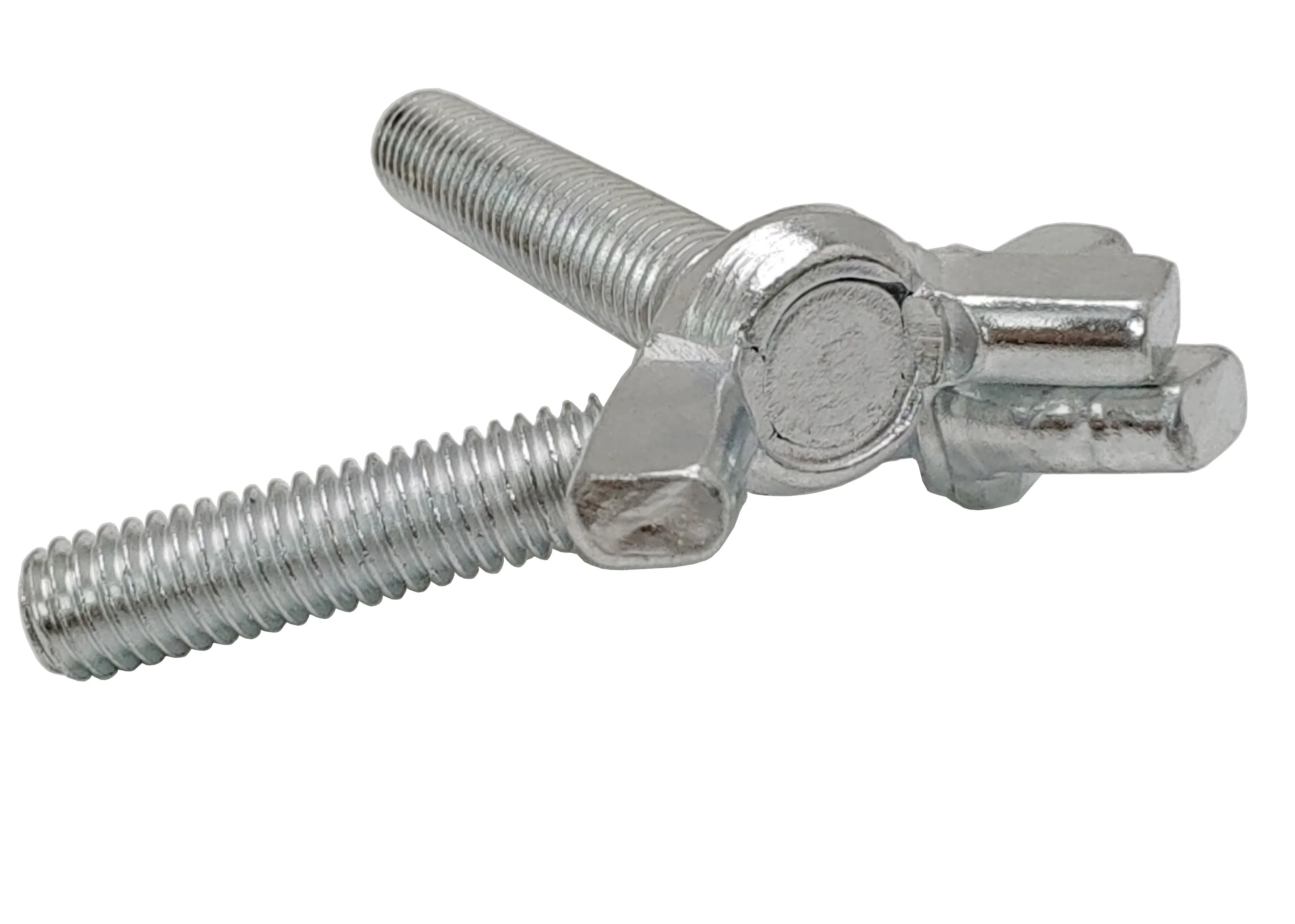 DIN 316 White Zinc American Form Wing Bolt and Nuts with Rectangular Wings