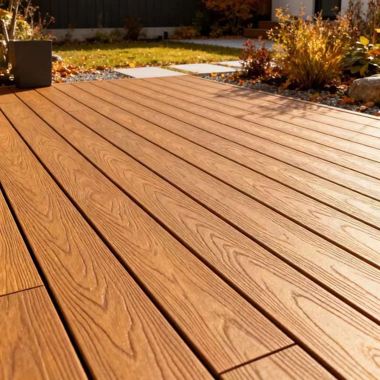 Напольное покрытие WPC 2-го поколения, коэкструзия