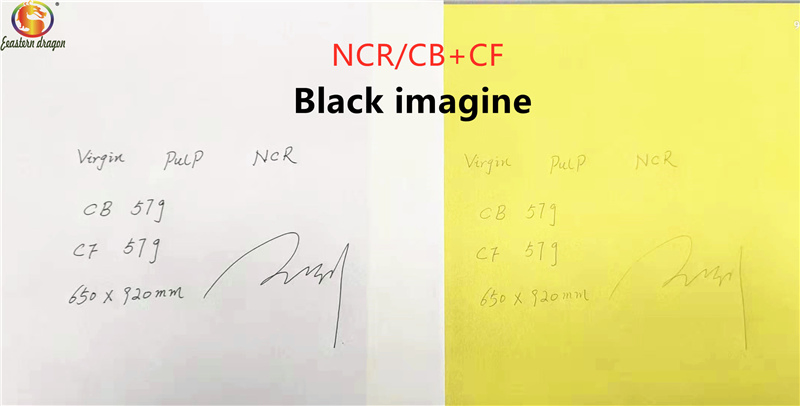 Color CB/CFB/CF Carbonless NCR Copy Paper for financial