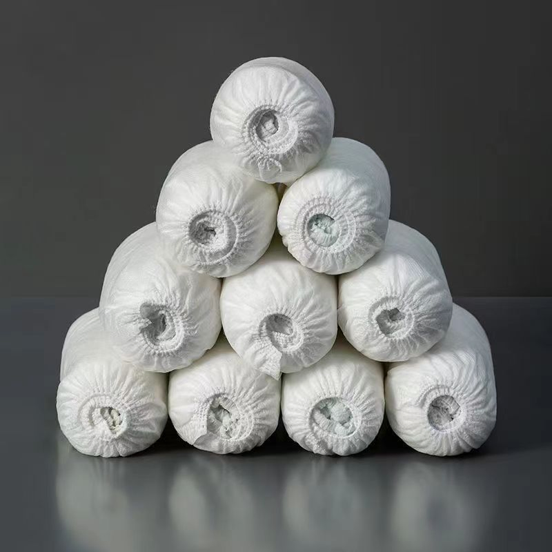 Disposable Thickened Non-Woven Fabric Waterproof White Shoe Cover (WHP-NCO-009)