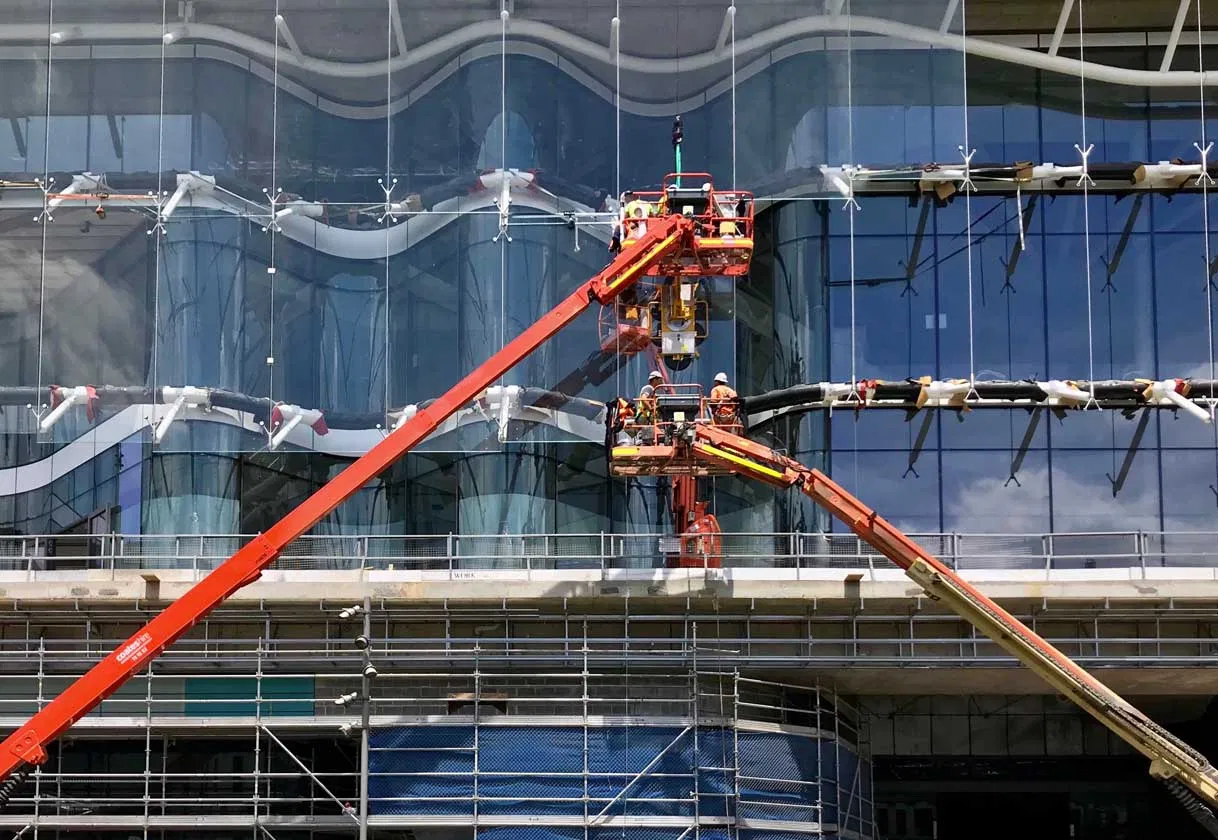 High Quality Toughened Safety Glass Curtain Wall Safety Building Glass Tempered Glass
