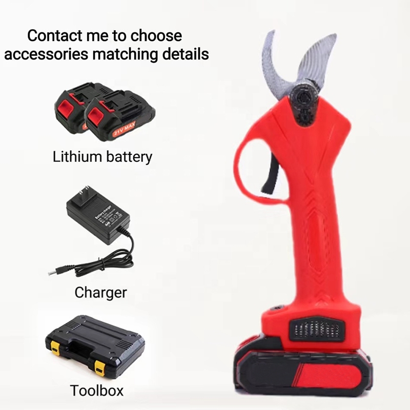 Аккумуляторные садовые ножницы с литиевым аккумулятором