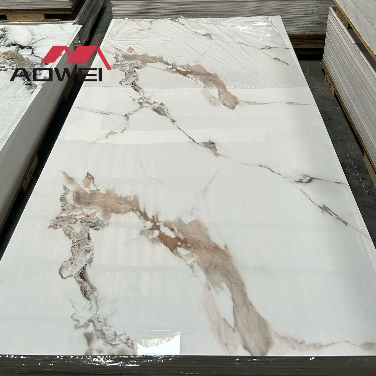 Laminate PVC Marble Sheet for Elegant Interior Design