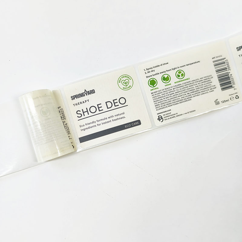 Custom Sticker Private Bottle Packaging Personal Waterproof Self Adhesive Roll Vinyl