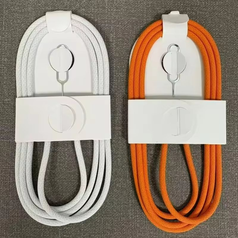 Кабель USB-C 60W 1м, нейлоновый, быстрая зарядка