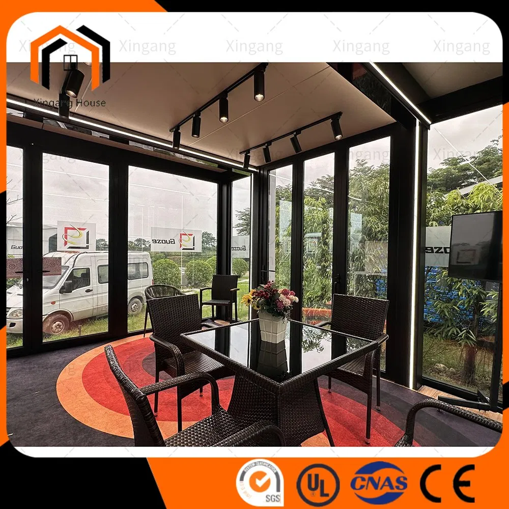 Best Steel Expandable Container House 20FT 40FT Luxury Foldable Expandable Container House Prefabricated House