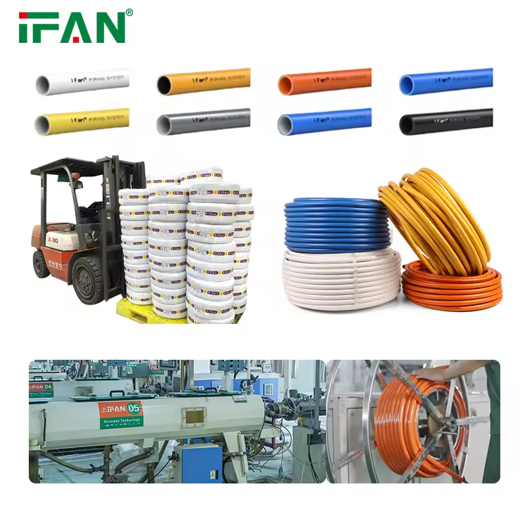 Гибкая труба PEX-AL-PEX 16-32 мм Ifan для водоснабжения