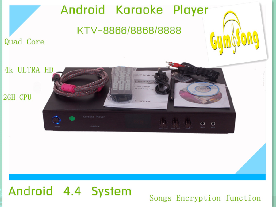 Профессиональная караоке-машина Android для дома