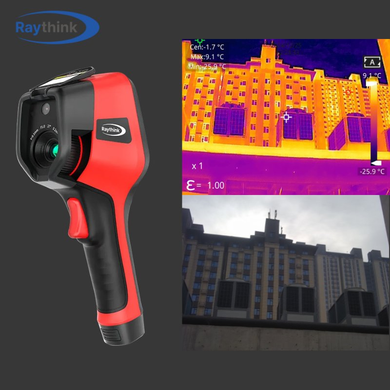 Advanced Thermal Imaging Camera Supplier for Electric Routine Inspection, HVAC, and Building Diagnostics with 6-Hour Battery Life and 384×288 Infrared Detector