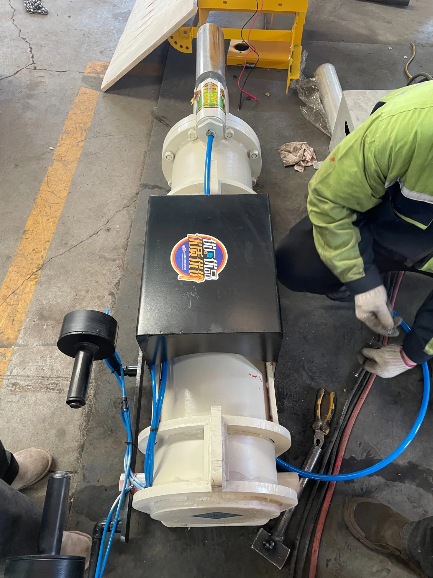 Пневматический молоток для обрубки литников PaiLiEn