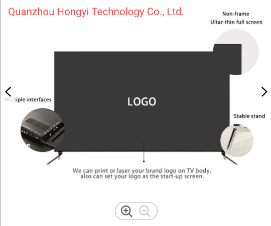 55 Inch ODM/OEM 4K Smart TV LED Television for Sale