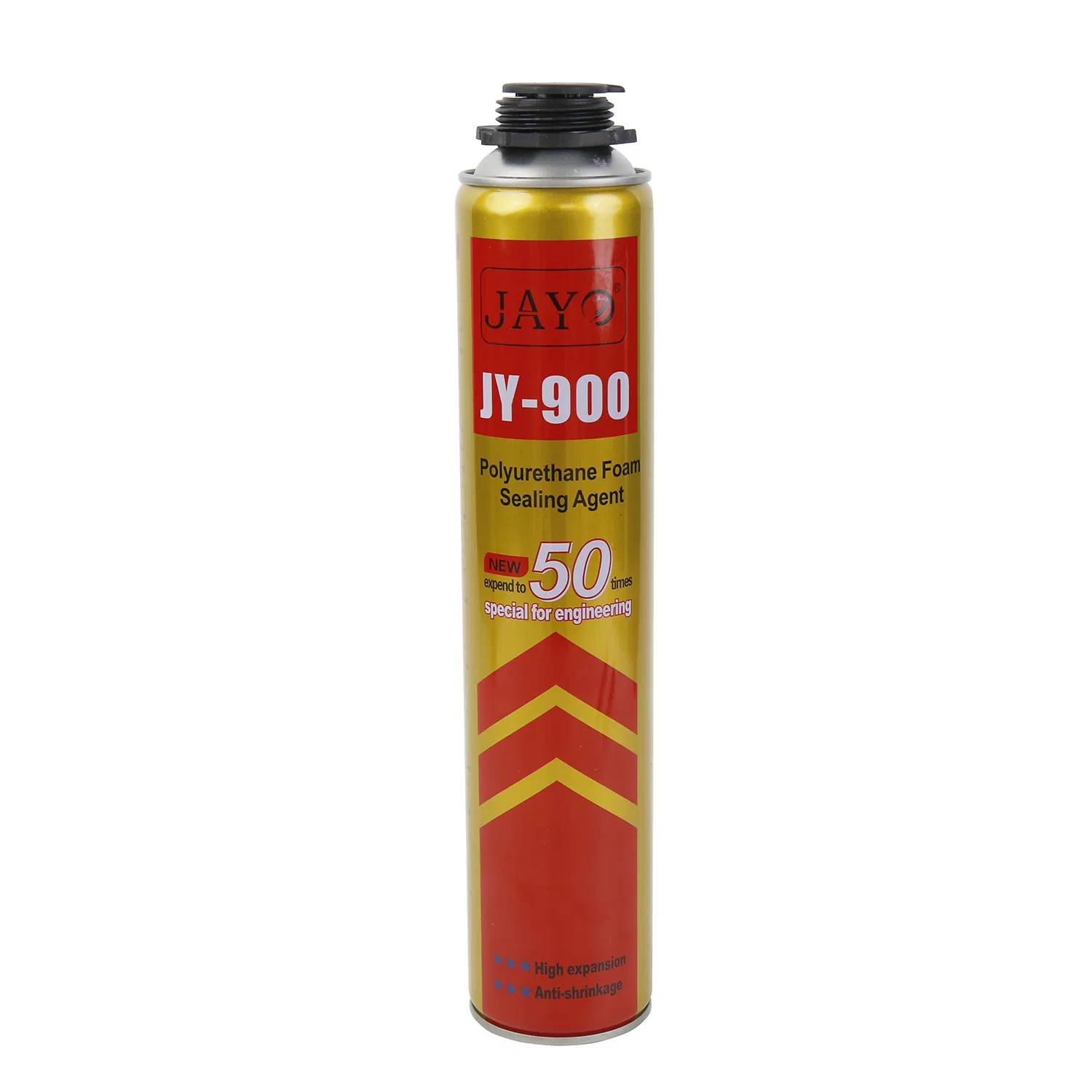 750ml PU Spray Foam Can Kit for Insulation & Sealing, Professional Gun & Nozzles Included