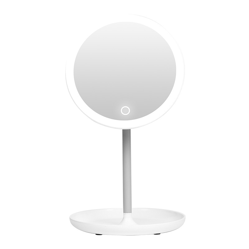 Greenfrom 5X Magnifying Vanity Mirror LED Lights 3 Lighting Modes Dimmable 90 Degree Rotation Touch Screen Gmx1609
