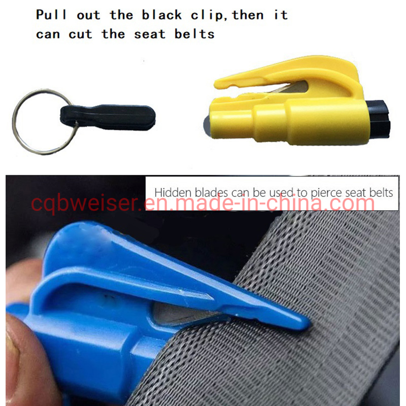 Emergency Tools Auto Small Keychain Emergency Safety Hammer for Car