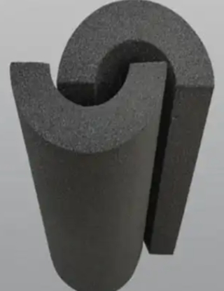 Deep Cold Easy Installation Insulation Material Foam Cellular Glass Pipe for Boiler