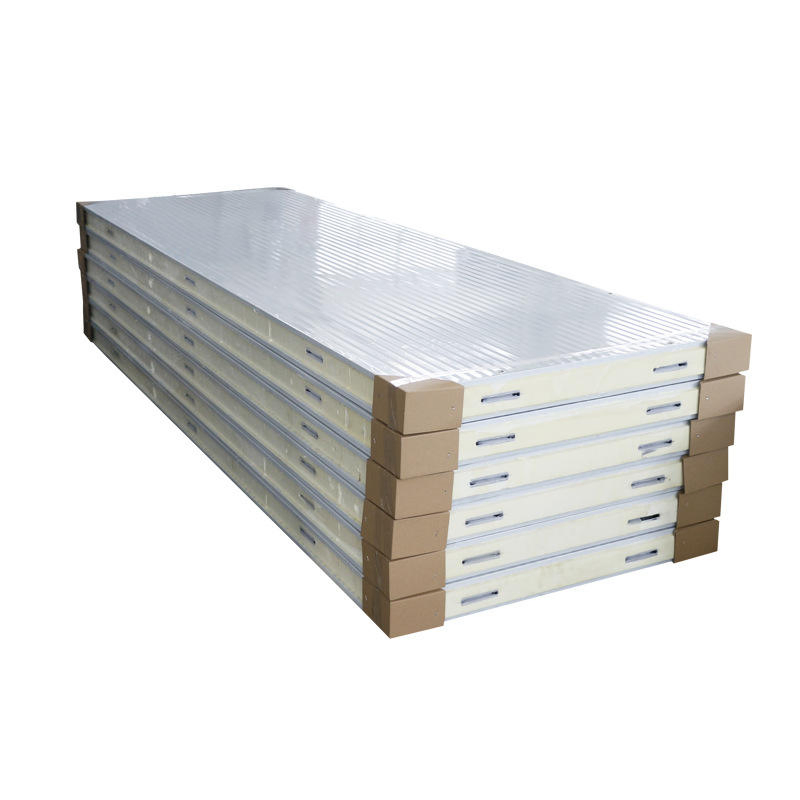 PUR PIR Puf Cold Room Wall Panel Easy Install Fireproof Camlock PU Sandwich Panels for Cold Room