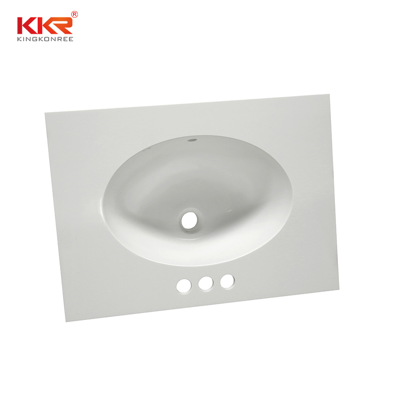 Acrylic Solid Surface Stone Bathroom Vanity Wash Sink