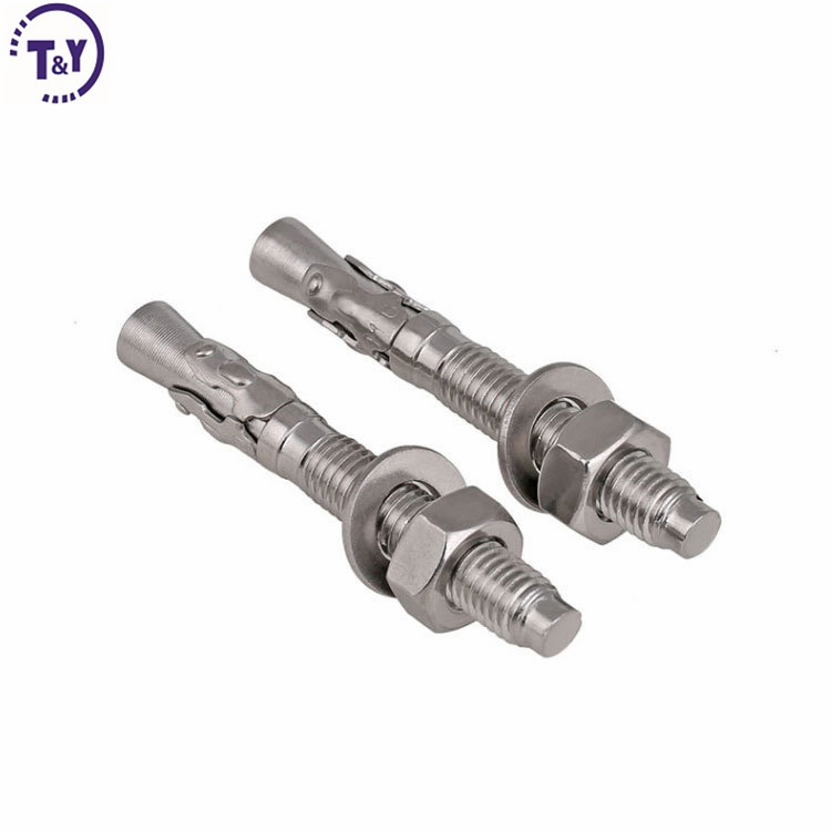 20mm Diameter Stainless Steel ANSI Galvanized Wedge Anchor Bolts