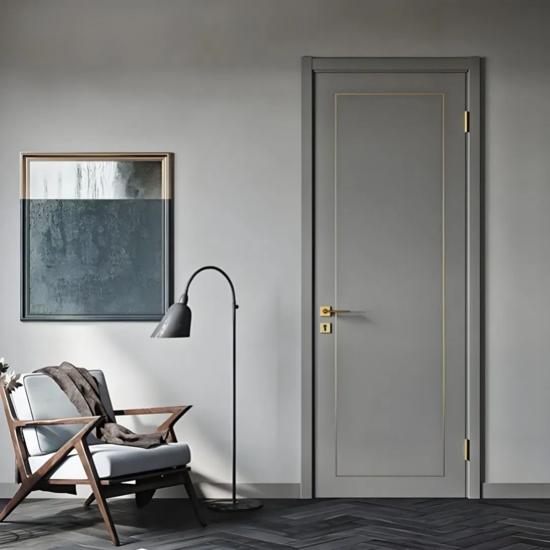 Custom Plywood Core Solid Wood Door Combines Multiple Features for Complete Home Decoration Solution