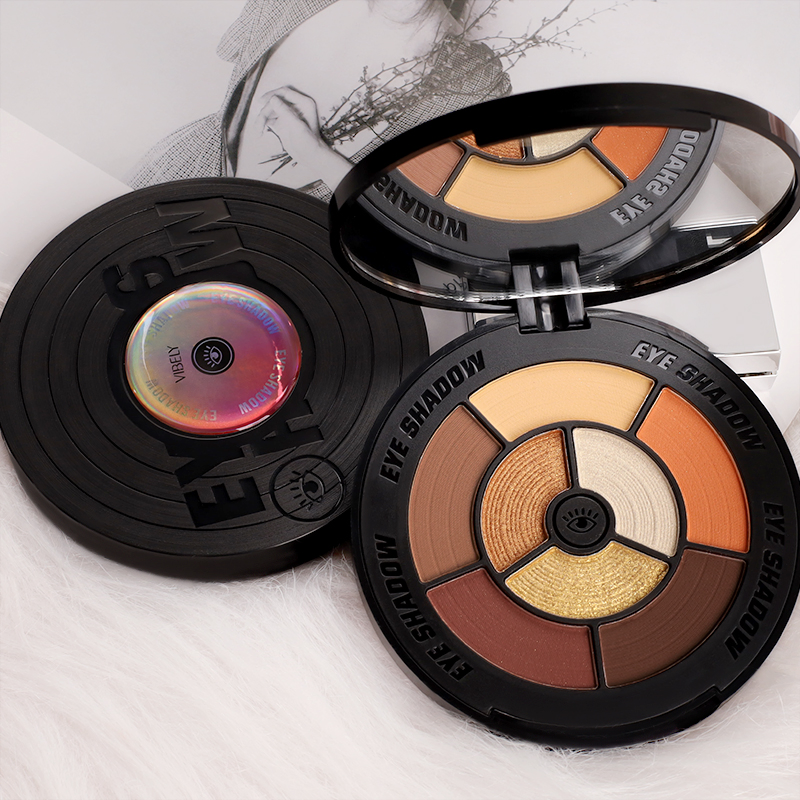 Women Makeup Set 8 Colors High Pigment Lasting Nude Glitter Eyeshadow