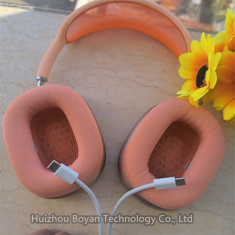 Беспроводные наушники Max2 с ANC, металлик синий