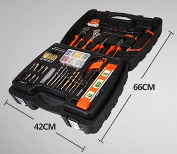 Behappy 138 PCS Household Electric Tools Set