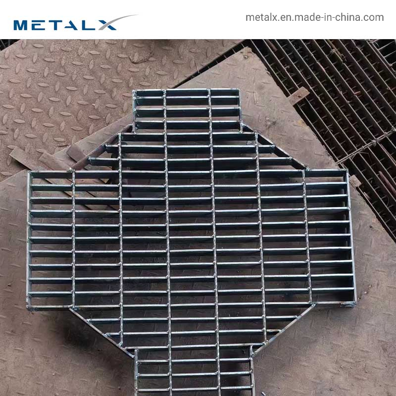 OEM Grating Steel Steel Grating Serrated Flat Bar Drain Cover Steel Bar Grate Floor Grating