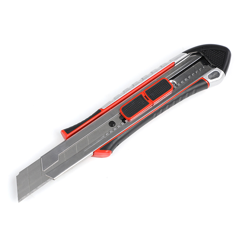 Retractable Snap Knife Rust-Proof Zinc Alloy Body Utility Knife Box Cutters