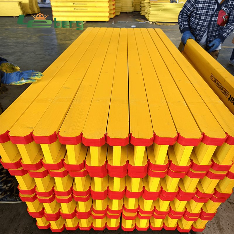 Solid Wood Poplar LVL H20 Beam for Timber Formwork Construction