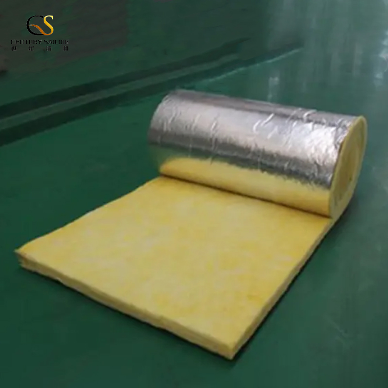 Factory Roof Insulation Fiber Glass Wool Roll for Roof Insulation