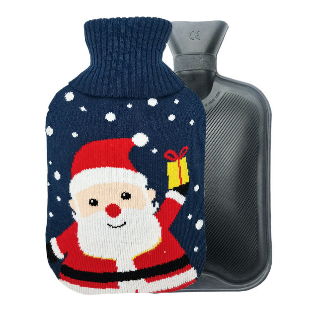 Hot Selling Personalized Design Soft Comfortable Elastic Knitted Hot Water Bottle Bag Cover