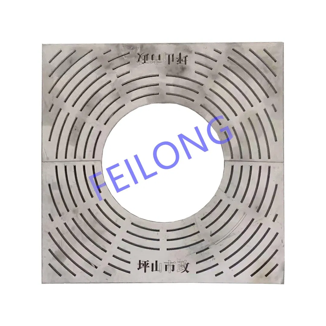 201 304 Stainless Steel Tree Protection Defender Tree Grilles and Gratings 150*150cm