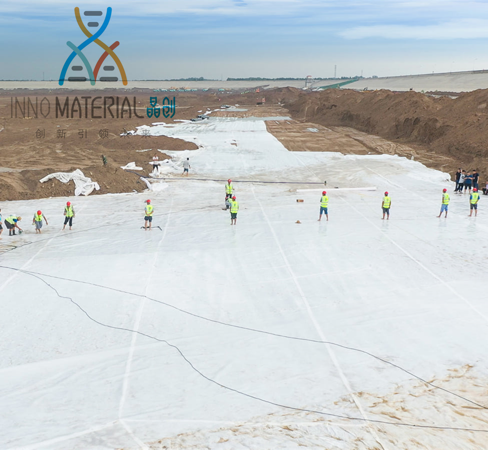 Factory Price China White Black Color Nonwoven Manufacture Polyster Non Woven Geotextile Fabric