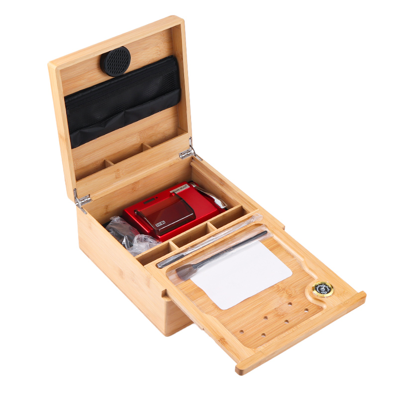 Hawk-Matic Home Use Manual Tobacco Injector Cigarette Rolling Machine Gift Packed with Wooden Box