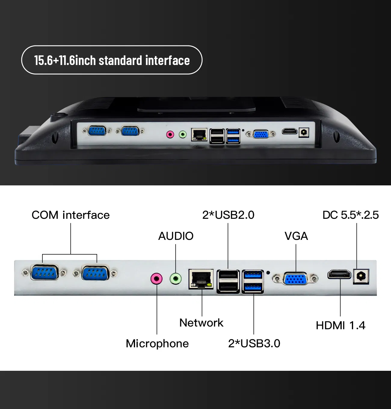15/17 Inch Full Touch Screen POS Machine All-in-One Points of Sale System Cash Register POS Business for Retail Salon Shop