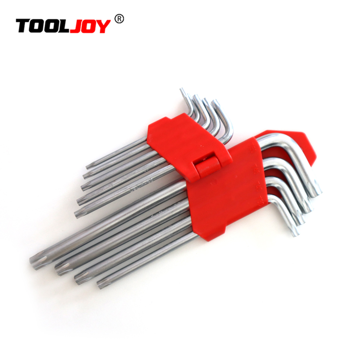 Набор ключей-шестигранников Tooljoy 9PCS, хром